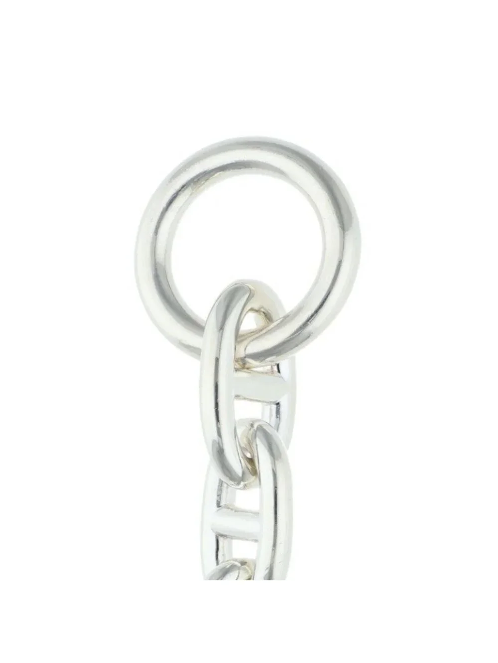 Hermes Chaine D'ancre TGM Silver Bracelet